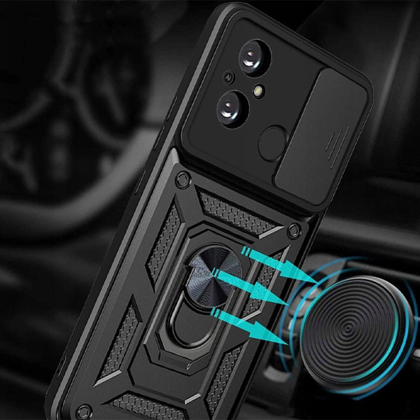 Заказать Xiaomi Redmi 12C Ударопрочный чехол Camshield Serge Ring для Xiaomi Redmi 12C