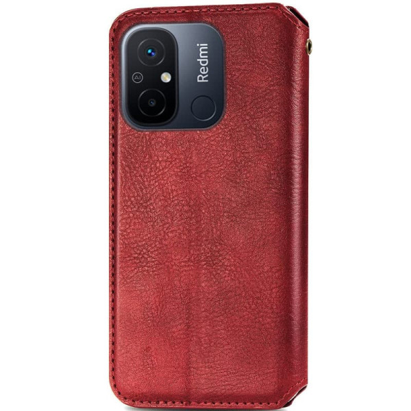 Замовити Xiaomi Redmi 12C Шкіряний чохол книжка GETMAN Cubic (PU) для Xiaomi Redmi 12C