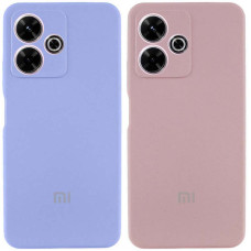 Чехол Silicone Cover Lakshmi Full Camera (AAA) with Logo для Xiaomi Redmi 13 4G / Poco M6 4G