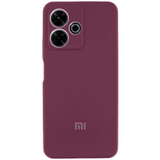 Чехол Silicone Cover Lakshmi Full Camera (AAA) with Logo для Xiaomi Redmi 13 4G / Poco M6 4G