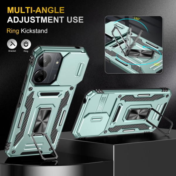 Замовити Xiaomi Redmi 13C Ударостійкий чохол Camshield Army Ring для Xiaomi Redmi 13C / Poco C65