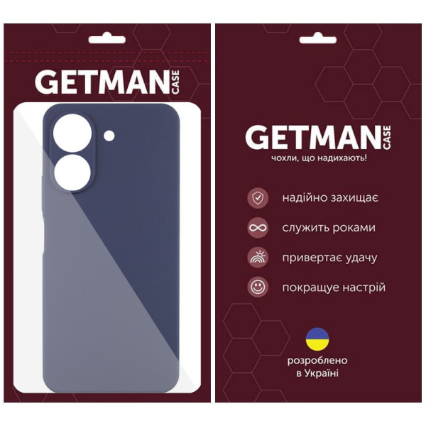 Заказать Xiaomi Redmi 13C Чохол TPU GETMAN Liquid Silk Full Camera для Xiaomi Redmi 13C / Poco C65
