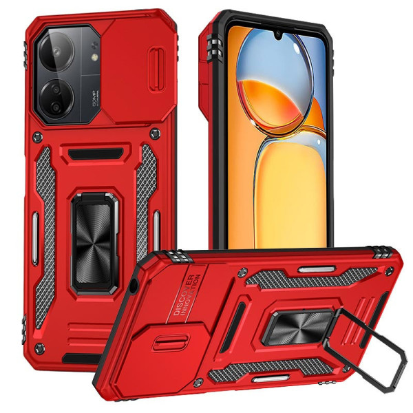 Заказать Xiaomi Redmi 13C Ударостійкий чохол Camshield Army Ring для Xiaomi Redmi 13C / Poco C65