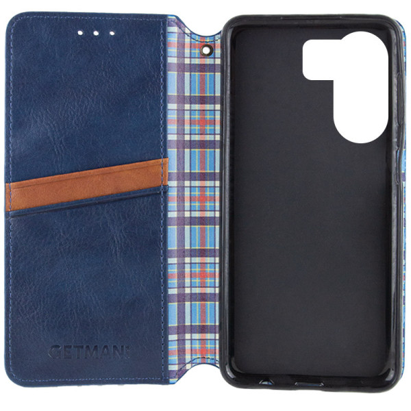 Заказать Xiaomi Redmi 13C Кожаный чехол книжка GETMAN Cubic (PU) для Xiaomi Redmi 13C / Poco C65