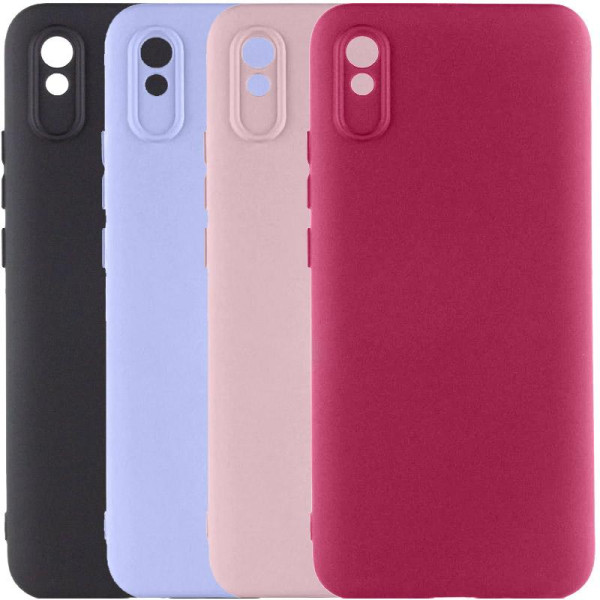 Заказать Xiaomi Redmi 9A Чохол TPU GETMAN Liquid Silk Full Camera для Xiaomi Redmi 9A