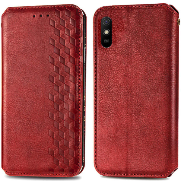 Заказать Xiaomi Redmi 9A Кожаный чехол книжка GETMAN Cubic (PU) для Xiaomi Redmi 9A