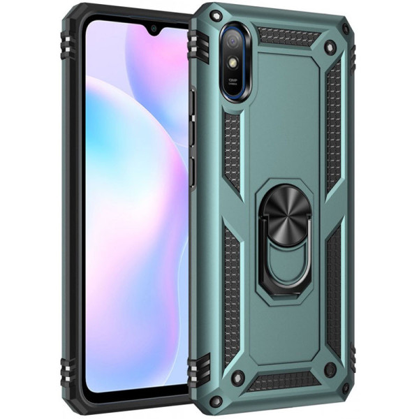 Заказать Xiaomi Redmi 9A Ударостійкий чохол Serge Ring for Magnet для Xiaomi Redmi 9A