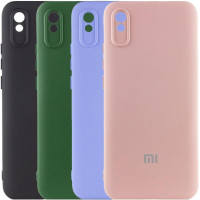 Чохол Silicone Cover Lakshmi Full Camera (AAA) with Logo для Xiaomi Redmi 9A