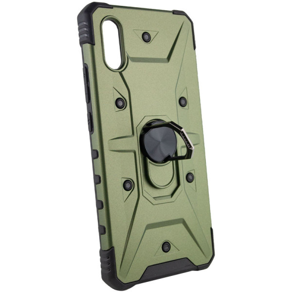 Замовити Xiaomi Redmi 9A Ударостійкий чохол Pathfinder Ring для Xiaomi Redmi 9A
