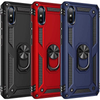 Ударостійкий чохол Serge Ring for Magnet для Xiaomi Redmi 9A