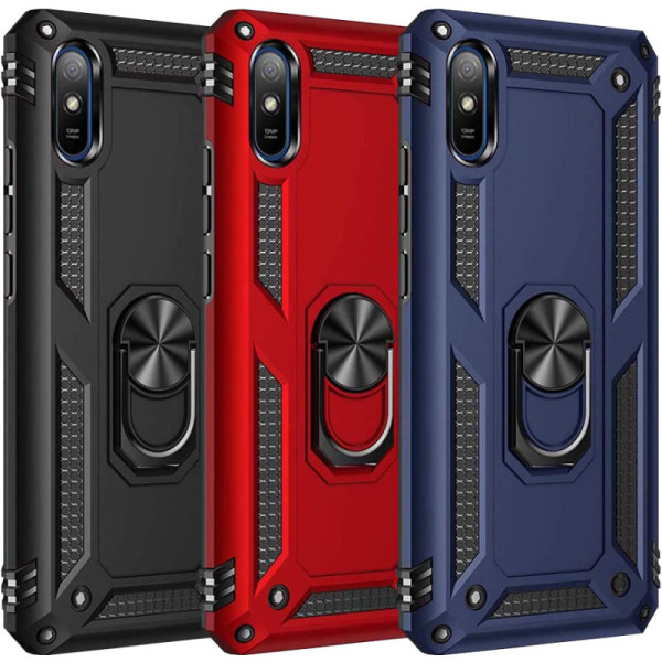 Заказать Xiaomi Redmi 9A Ударостійкий чохол Serge Ring for Magnet для Xiaomi Redmi 9A