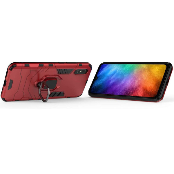 Замовити Xiaomi Redmi 9A Ударостійкий чохол Transformer Ring for Magnet для Xiaomi Redmi 9A