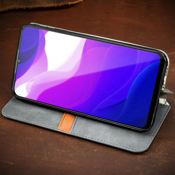 Заказать Xiaomi Redmi 9A Шкіряний чохол книжка GETMAN Cubic (PU) для Xiaomi Redmi 9A
