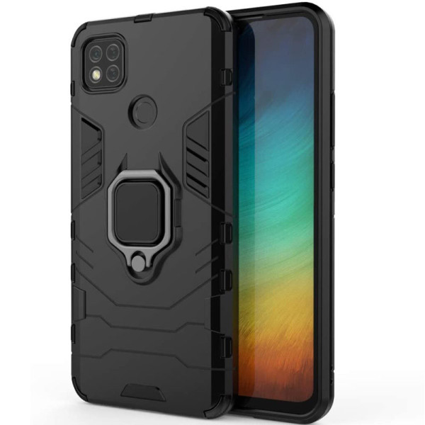 Замовити Xiaomi Redmi 9C Ударостійкий чохол Transformer Ring for Magnet для Xiaomi Redmi 9C