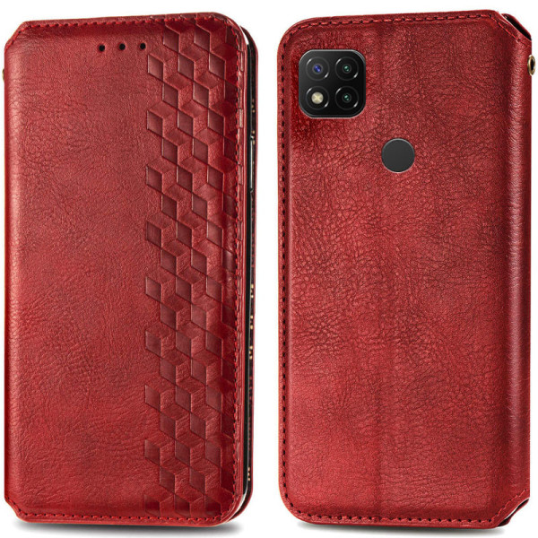Замовити Xiaomi Redmi 9C Шкіряний чохол книжка GETMAN Cubic (PU) для Xiaomi Redmi 9C