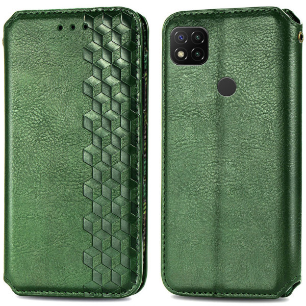 Замовити Xiaomi Redmi 9C Шкіряний чохол книжка GETMAN Cubic (PU) для Xiaomi Redmi 9C