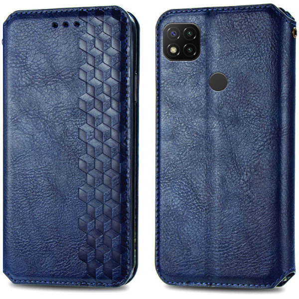 Замовити Xiaomi Redmi 9C Шкіряний чохол книжка GETMAN Cubic (PU) для Xiaomi Redmi 9C