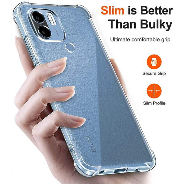 Замовити Xiaomi Redmi A1+ / A2+ TPU чохол GETMAN Ease logo посилені кути Full Camera для Xiaomi Redmi A1+ / Poco C50 / A2+