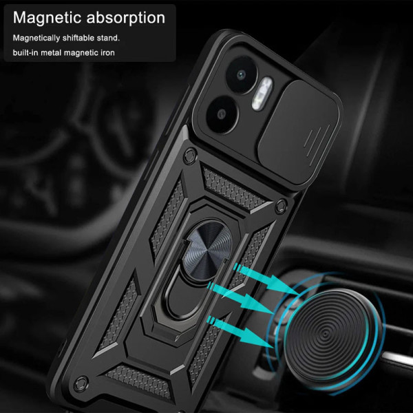 Заказать Xiaomi Redmi A1 / A2 Ударопрочный чехол Camshield Serge Ring для Xiaomi Redmi A1 / A2