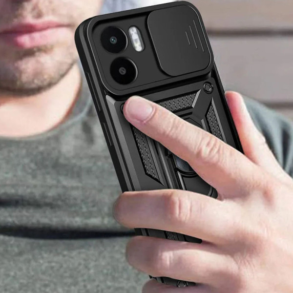 Заказать Xiaomi Redmi A1 / A2 Ударопрочный чехол Camshield Serge Ring для Xiaomi Redmi A1 / A2