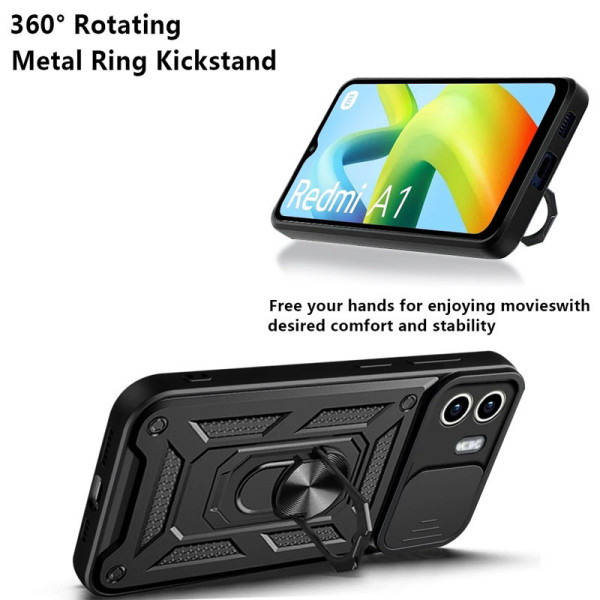 Заказать Xiaomi Redmi A1 / A2 Ударопрочный чехол Camshield Serge Ring для Xiaomi Redmi A1 / A2
