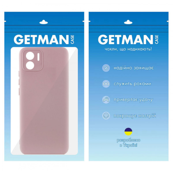 Заказать Xiaomi Redmi A1 / A2 Чохол TPU GETMAN Liquid Silk Full Camera для Xiaomi Redmi A1 / A2