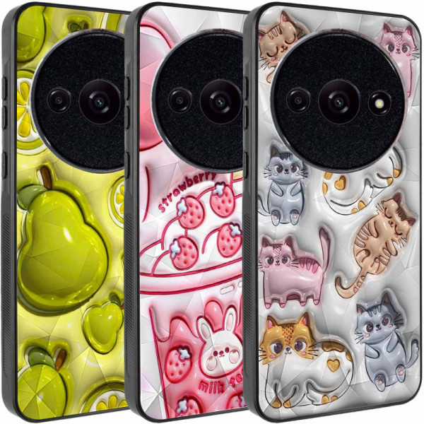 Заказать Xiaomi Redmi A3 TPU+PC чохол Prisma Fluffie для Xiaomi Redmi A3 / Poco C61