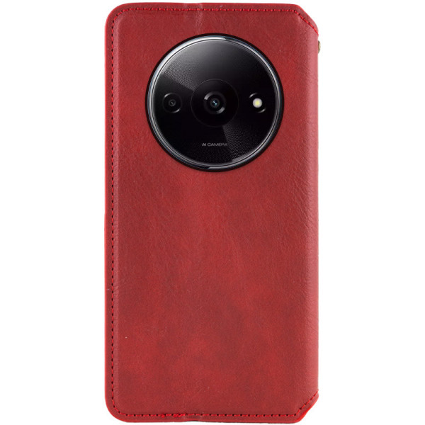 Заказать Xiaomi Redmi A3 Кожаный чехол книжка GETMAN Cubic (PU) для Xiaomi Redmi A3