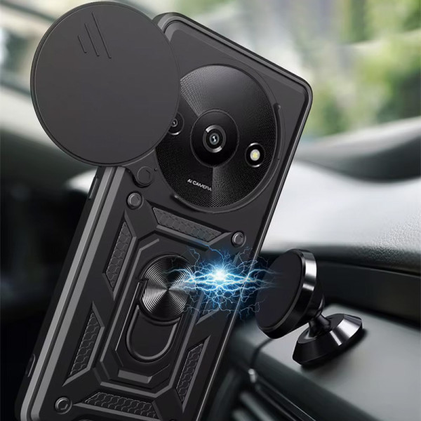 Замовити Xiaomi Redmi A3 Ударостійкий чохол Camshield Serge Ring для Xiaomi Redmi A3 / A3x