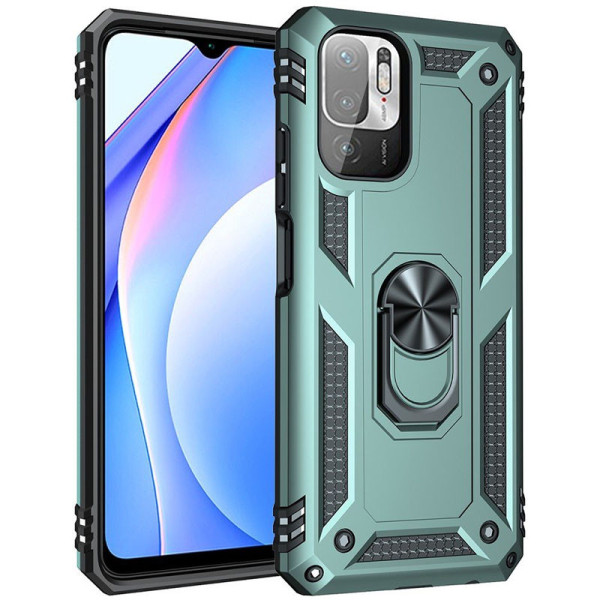 Замовити Xiaomi Redmi Note 10 5G Ударостійкий чохол Serge Ring for Magnet для Xiaomi Redmi Note 10 5G / Poco M3 Pro