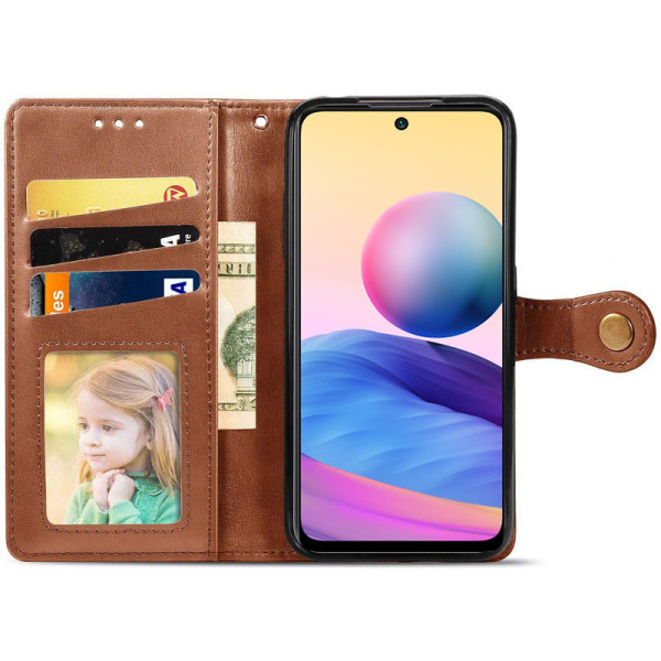 Замовити Xiaomi Redmi Note 10 5G Шкіряний чохол книжка GETMAN Gallant (PU) для Xiaomi Redmi Note 10 5G / Poco M3 Pro