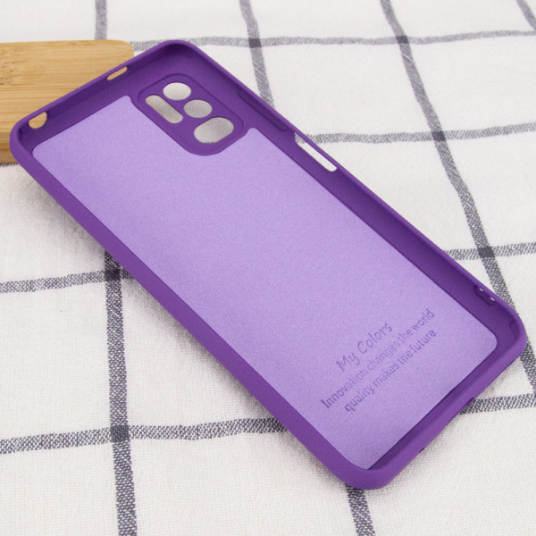 Замовити Xiaomi Redmi Note 10 5G Чохол Silicone Cover My Color Full Camera (A) для Xiaomi Redmi Note 10 5G / Poco M3 Pro