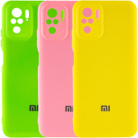 Чохол Silicone Cover My Color Full Camera (A) для Xiaomi Redmi Note 10 / Note 10s