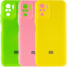 Чохол Silicone Cover My Color Full Camera (A) для Xiaomi Redmi Note 10 / Note 10s