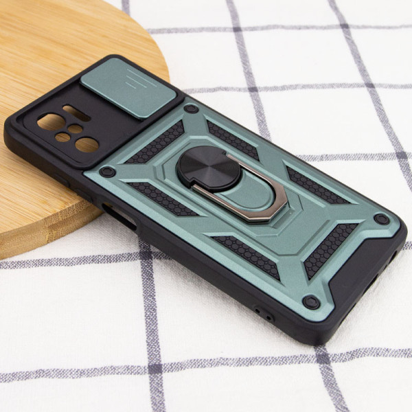 Замовити Xiaomi Redmi Note 10 / Note 10s Ударостійкий чохол Camshield Serge Ring для Xiaomi Redmi Note 10 / Note 10s / Poco M5s