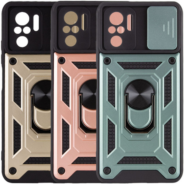 Замовити Xiaomi Redmi Note 10 / Note 10s Ударостійкий чохол Camshield Serge Ring для Xiaomi Redmi Note 10 / Note 10s / Poco M5s
