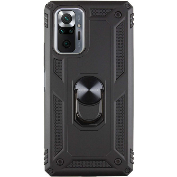 Замовити Xiaomi Redmi Note 10 Pro Ударостійкий чохол Serge Ring for Magnet для Xiaomi Redmi Note 10 Pro / 10 Pro Max