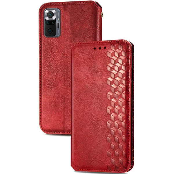 Замовити Xiaomi Redmi Note 10 Pro Шкіряний чохол книжка GETMAN Cubic (PU) для Xiaomi Redmi Note 10 Pro / 10 Pro Max