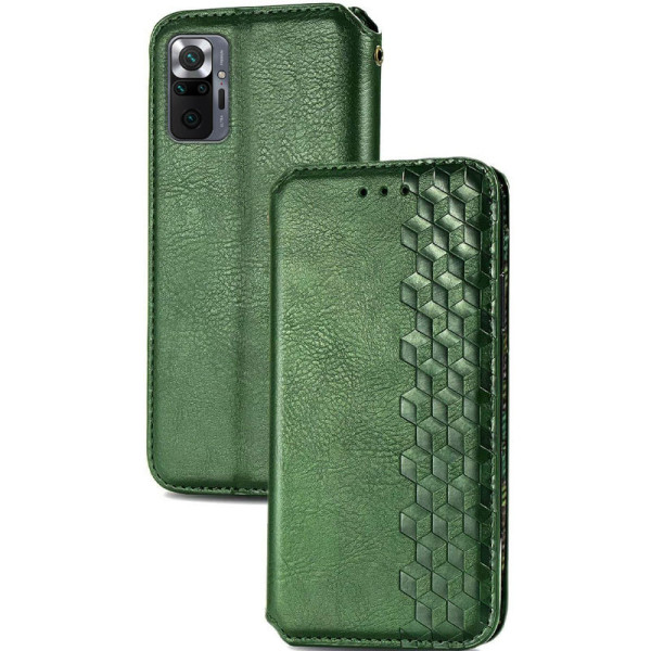 Замовити Xiaomi Redmi Note 10 Pro Шкіряний чохол книжка GETMAN Cubic (PU) для Xiaomi Redmi Note 10 Pro / 10 Pro Max