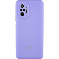 Чохол Silicone Cover Lakshmi Full Camera (AAA) with Logo для Xiaomi Redmi Note 10 Pro / 10 Pro Max