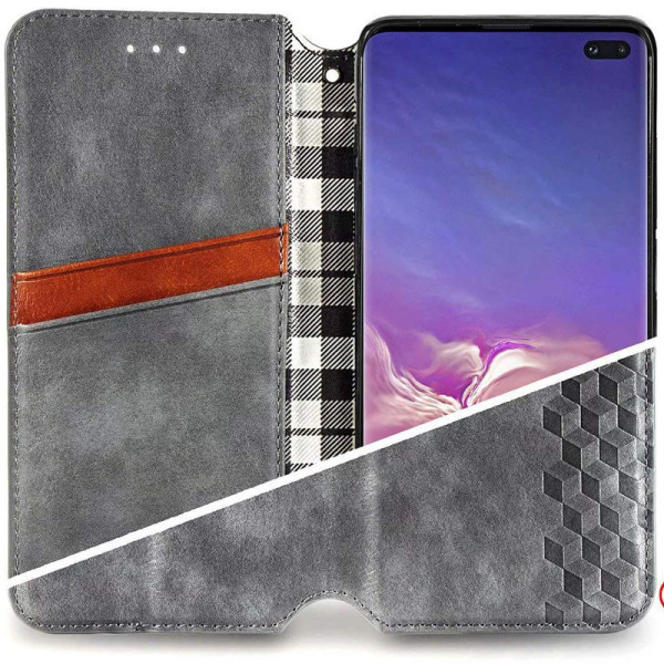 Замовити Xiaomi Redmi Note 10 Pro Шкіряний чохол книжка GETMAN Cubic (PU) для Xiaomi Redmi Note 10 Pro / 10 Pro Max