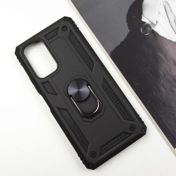 Замовити Xiaomi Redmi Note 10 Pro Ударостійкий чохол Serge Ring for Magnet для Xiaomi Redmi Note 10 Pro / 10 Pro Max