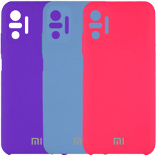 Чехол Silicone Cover Full Camera (AAA) для Xiaomi Redmi Note 10 Pro / 10 Pro Max