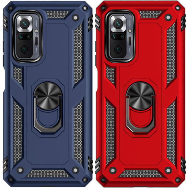 Замовити Xiaomi Redmi Note 10 Pro Ударостійкий чохол Serge Ring for Magnet для Xiaomi Redmi Note 10 Pro / 10 Pro Max