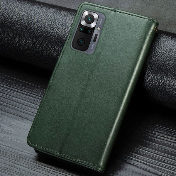 Замовити Xiaomi Redmi Note 10 Pro Шкіряний чохол книжка GETMAN Gallant (PU) для Xiaomi Redmi Note 10 Pro / 10 Pro Max