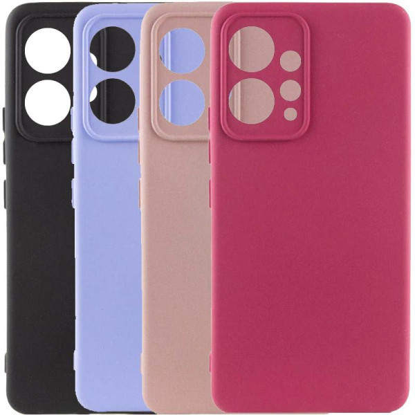 Замовити Xiaomi Redmi Note 12 4G Чохол TPU GETMAN Liquid Silk Full Camera для Xiaomi Redmi Note 12 4G