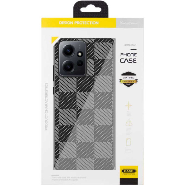 Замовити Xiaomi Redmi Note 12 4G Чохол TPU+PC Grid для Xiaomi Redmi Note 12 4G