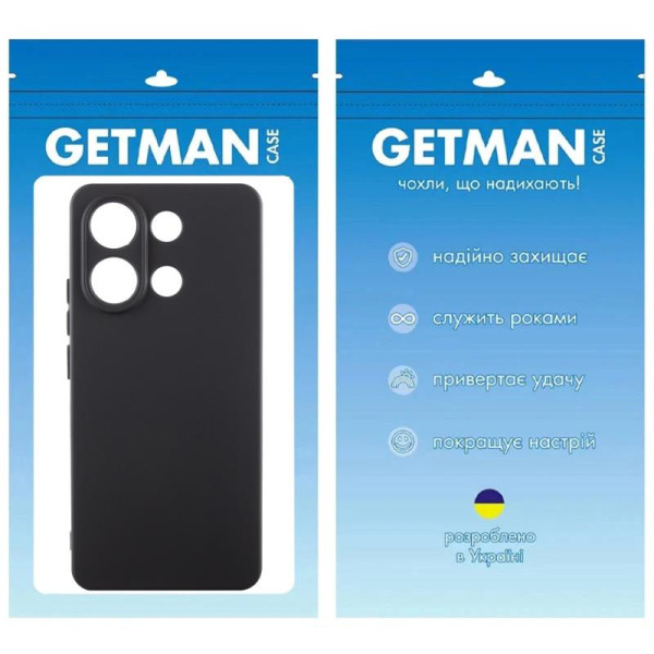 Заказать Xiaomi Redmi Note 13 4G Чохол TPU GETMAN Liquid Silk Full Camera для Xiaomi Redmi Note 13 4G