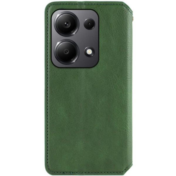 Заказать Xiaomi Redmi Note 13 4G Кожаный чехол книжка GETMAN Cubic (PU) для Xiaomi Redmi Note 13 4G