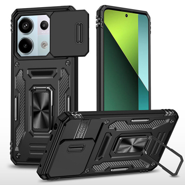 Заказать Xiaomi Redmi Note 13 4G Ударопрочный чехол Camshield Army Ring для Xiaomi Redmi Note 13 4G